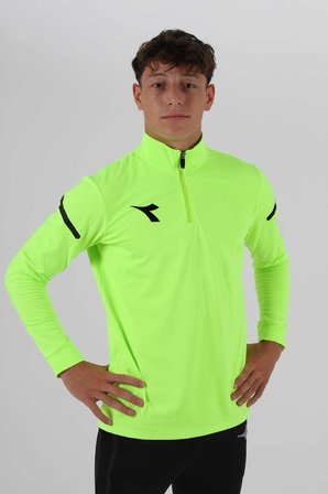 Diadora Alto Antrenman Eşofman Üstü Neon Yeşil