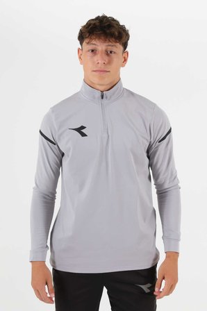 Diadora Alto Antrenman Eşofmanı Tek Üst Gri