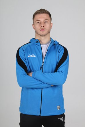 Diadora Satürn Kamp Eşofmanı Kapşonlu Tek Üst Sax