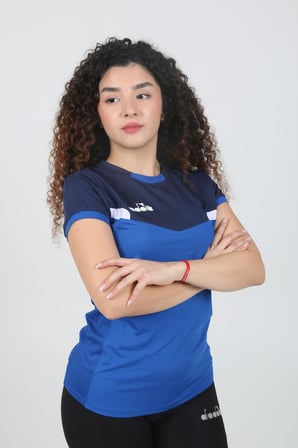 Diadora Aris Kadın Tişört Saks Lacivert