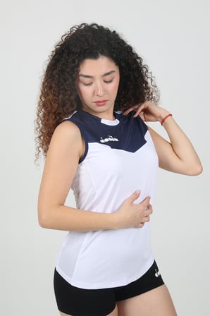 Diadora Elens Kadın Voleybol Tişört Beyaz