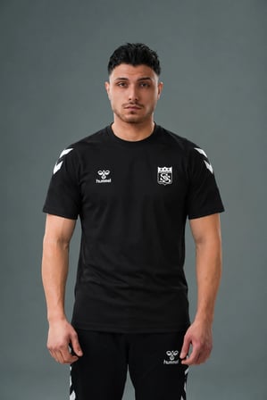 Hummel Armin Pamuklu Antrenman Tişört Siyah Sivasspor