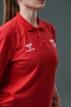 Hummel Armin Pamuklu Polo Yaka Tişört Kırmızı Sivasspor