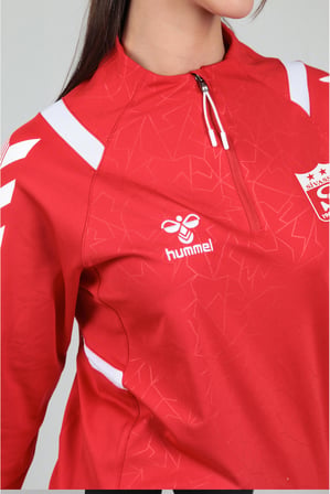 Hummel Sivasspor Dream Antrenman Eşofman Üstü Kırmızı