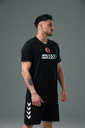 Hummel Armin Milli Takım Pro Tişört Siyah