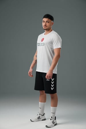 Hummel Armin Milli Takım Pro Tişört  Beyaz