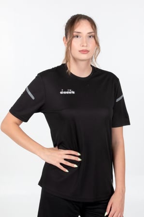 Diadora Alto 25 Antrenman Tişört Siyah