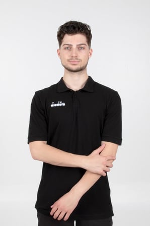Diadora İmola Kamp Tişört Siyah