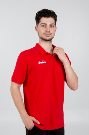 Diadora İmola Kamp Tişört Kırmızı