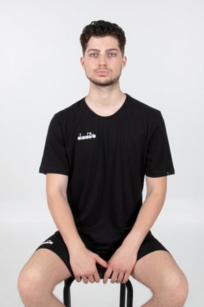 Diadora Bergamo Antrenman T-shirt Siyah