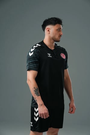 Hummel Milli Takım Line Kamp Tişört Siyah