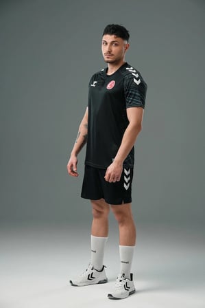 Hummel Milli Takım Line Kamp Tişört Siyah