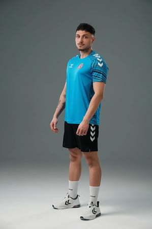 Hummel Milli Takım Line Antrenman Tişört Turkuaz