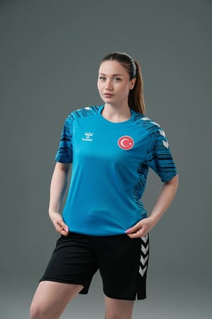 Hummel Milli Takım Line Antrenman Tişört Turkuaz