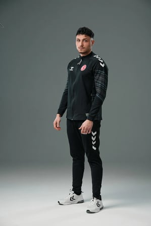 Hummel Milli Takım Line Kamp Eşofman Üstü Siyah