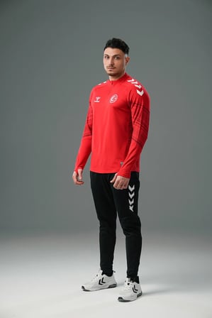 Hummel Milli Takım Line Antrenman Eşofman Üstü Kırmızı