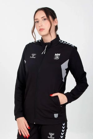 Hummel Otantik Sivasspor Kamp Eşofman Üstü Siyah