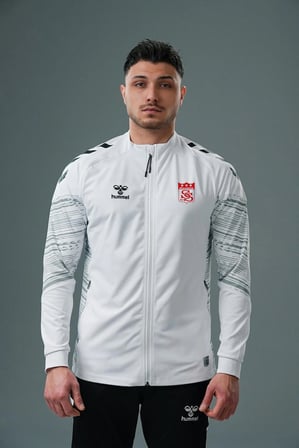Hummel Line Sivasspor Kamp Eşofman Üstü Beyaz