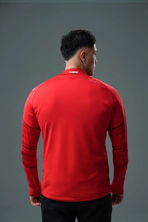 Hummel Line Sivasspor Antrenman Eşofman Üstü Kırmızı
