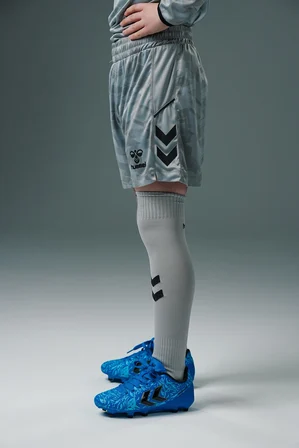Hummel Line Kaleci Şort Gri Çocuk