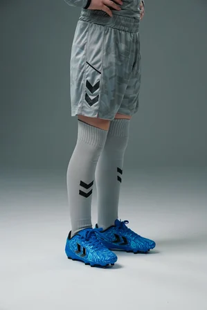Hummel Line Kaleci Şort Gri Çocuk