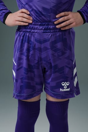 Hummel Line Kaleci Şort Mor Çocuk