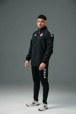 Hummel Line Milli Takım Yağmurluk Siyah
