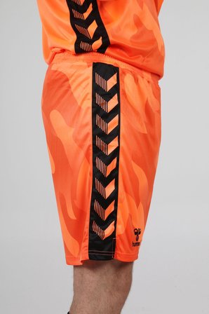 Hummel Kaleci Şortu Unisex 4XL Turuncu