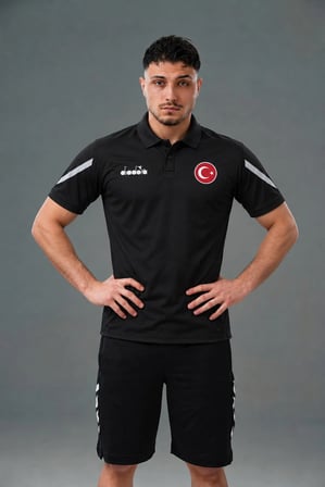 Diadora Alto 25 Milli Takım Kamp Tişört Siyah