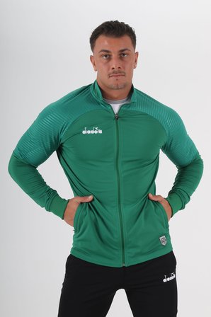 Diadora Premium Kamp Eşofmanı Tek Üst Yeşil