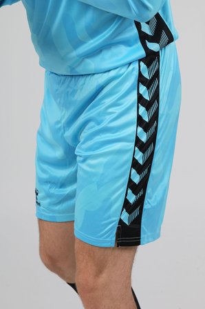 Hummel Elegance Profesyonel Kaleci Şortu Buz Mavi 4XL