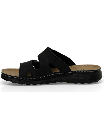 KİNETİX RASMUS 4FX SİYAH CIRTLI COMFORT GÜNLÜK SPOR TERLİK