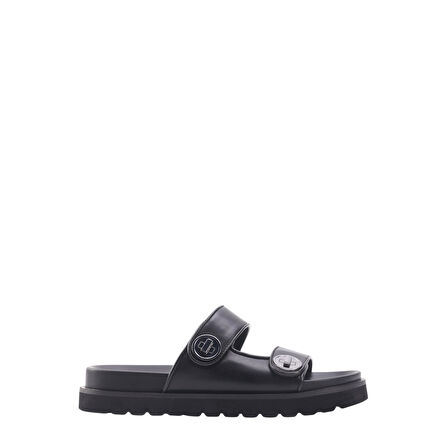 Kadın Siyah Terlik Lossey 4fx