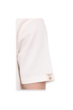 Lumberjack C Neck Bs60 4Fx Krem Erkek T-Shirt