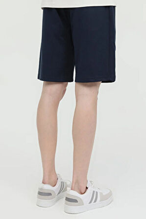 ML RENATO 20ITL1033 4FX Lacivert Erkek Penye Şort