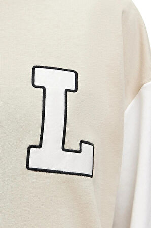 WL GLORY 16SS121 4FX Bej Kadın Sweatshirt 101610653