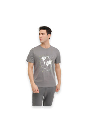 Lumberjack 4M Ml Jerry 11Urb1017 4Fx Antrasit Erkek T-Shirt