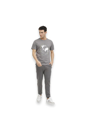 Lumberjack 4M Ml Jerry 11Urb1017 4Fx Antrasit Erkek T-Shirt