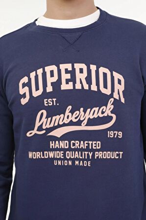 LUMBERJACK ML HECTOR 16URB1044 4FX ERKEK SWEATSHİRT