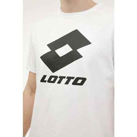 LOTTO CLEVER ERKEK T SHIRT 4FX BİSİKLET YAKA