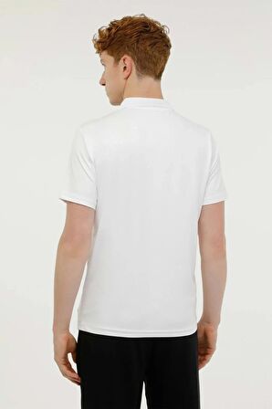 Lotto 4M M-SN953 STWRT PL T-SH 4FX BEYAZ Erkek Polo Tshirt