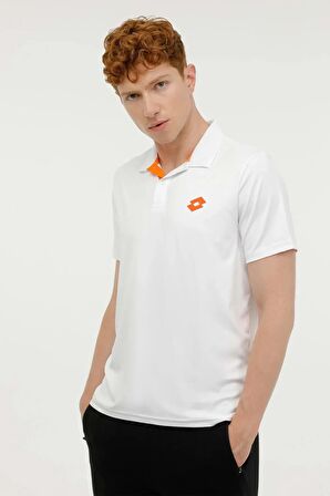 Lotto 4M M-SN953 STWRT PL T-SH 4FX BEYAZ Erkek Polo Tshirt