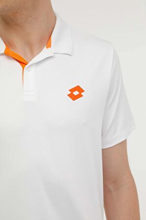 Lotto 4M M-SN953 STWRT PL T-SH 4FX BEYAZ Erkek Polo Tshirt