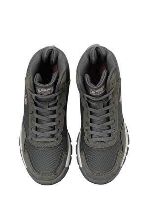 U.S Polo Assn. SAGAN HI WMN 4PR 101811702 Kadın Bot Gri 36-40 
