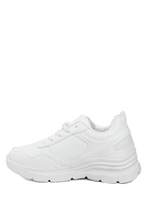 Kinetix 101744140 4W Suomy PU W 4PR Kadın Klasik Sneaker Beyaz