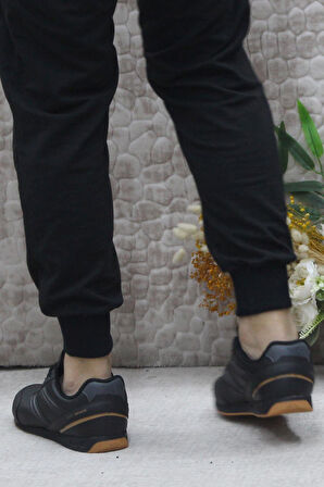 Kinetix Blande Pu Siyah Rahat Orijinal Ürün Erkek Spor Ayakkabı