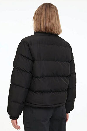 WL ELISA 2GF724 3PR Çift Taraflı Siyah Kadın Mont