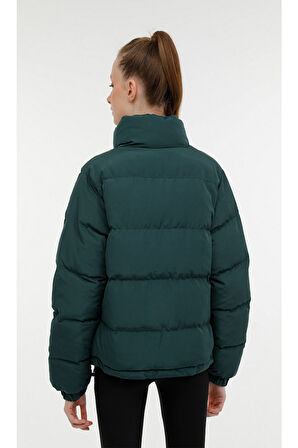 WL ELISA 2GF724 3PR Çift Taraflı Yeşil Kadın Mont