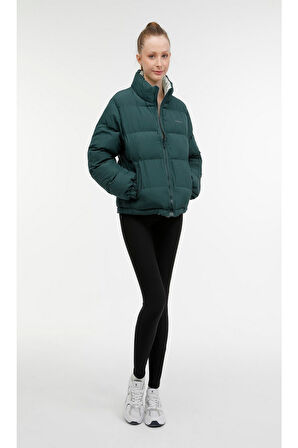 WL ELISA 2GF724 3PR Çift Taraflı Yeşil Kadın Mont