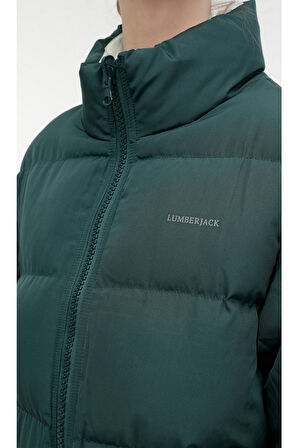 WL ELISA 2GF724 3PR Çift Taraflı Yeşil Kadın Mont